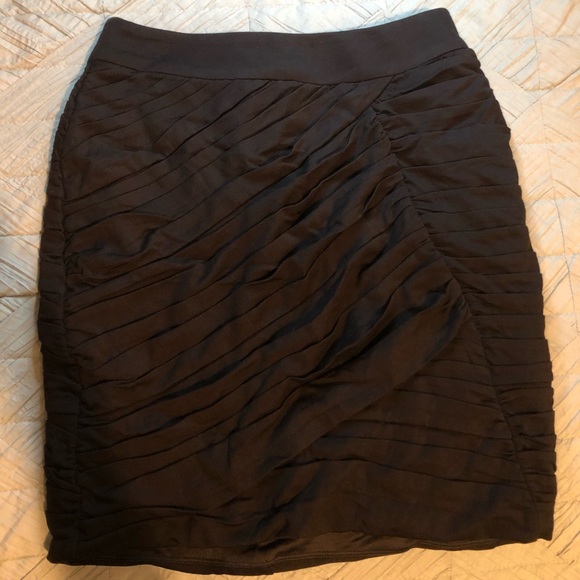 Denise Ruched Layered Mini Skirt - Picture 1 of 5